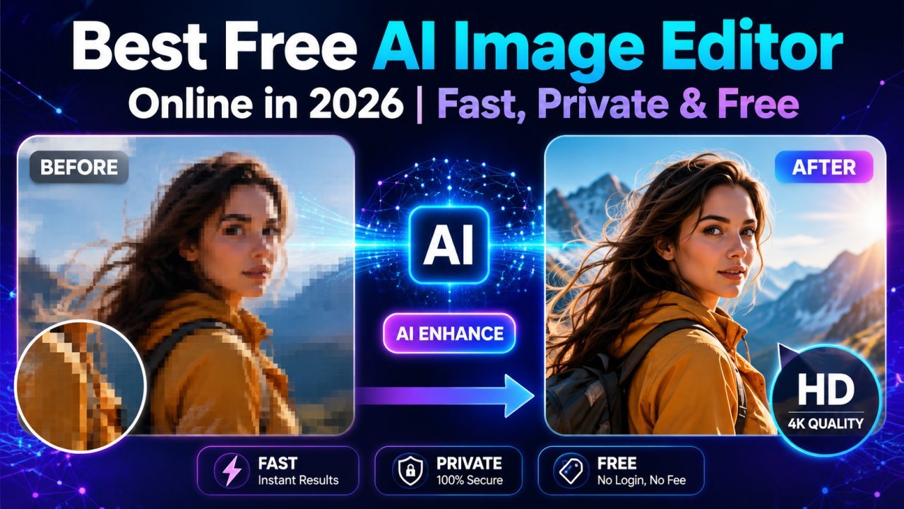 Best Free AI Image Editor Online without Login or Watermark
