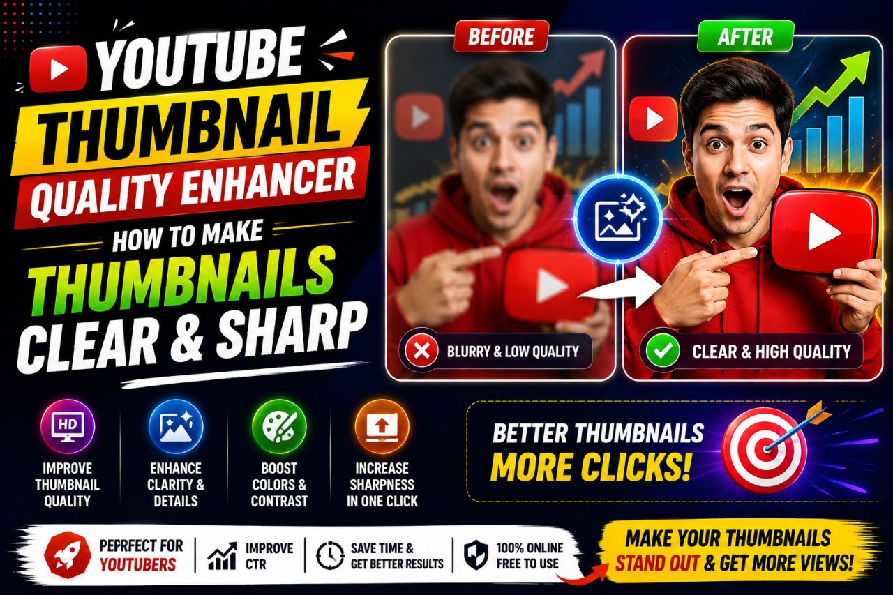 YouTube thumbnail quality enhancer showing a clear and sharp video thumbnail